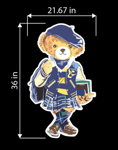 36 Inch Ralph Lauren Inspired Girl Bear Baby Shower Prop