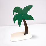 Palm Tree Donut Display Stand - Tropical, Beach, Luau Party Theme Decoration | Donut Holder Cake Alternative
