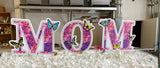 Mom with Butterflies Yard Sign Decoration