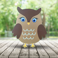 Baby Owl Standee cutout 