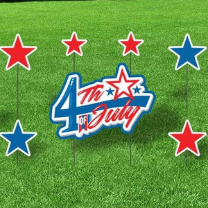 4th of July Yard Sign