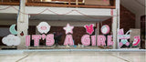 It's a Girl Baby Shower Yard Sign