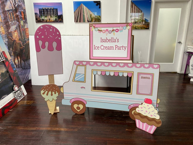 Ice Cream Party Decoration Kit | Themed Ice Cream Birthday Decoration ...