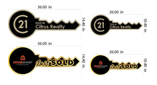 Customizable Real Estate Key Photo Prop | Realtor Marketing Home Sold ...
