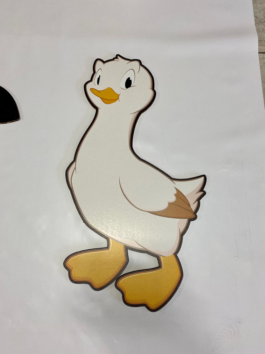 20 Pack - Paper Duck Shape, Die Cut Duck Paper Cutout, Easter Decoration,  Spring Bulletin Board, Barnyard Animal, Wildlife, Water Fowl