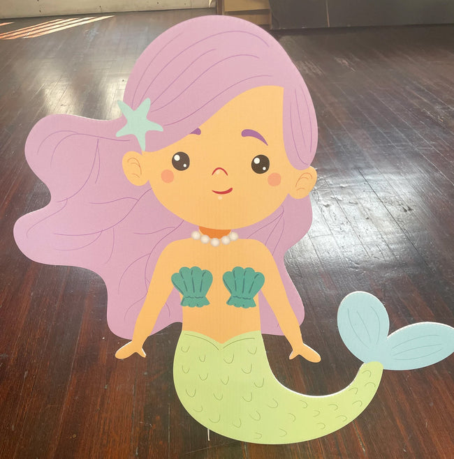 Mermaid Theme birthday party, Under the Sea Personalized. Mermaid