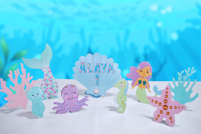 Mermaid Theme Props | Under the Sea Party